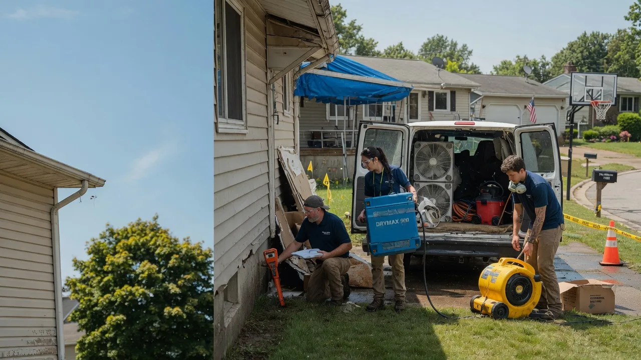 Ceiling Leak Cleanup in Andover, IA near me
